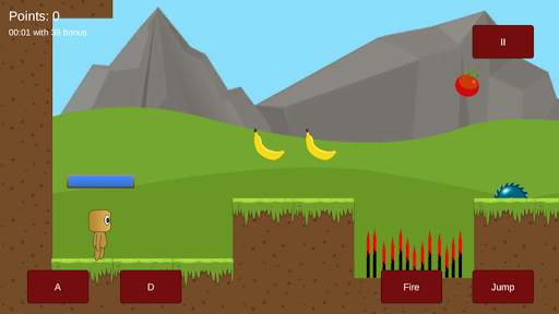 2D Ninja - Jumping Ninja Game screenshot 3