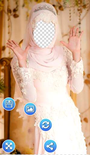 Hijab Wedding Photo Frames screenshot 4
