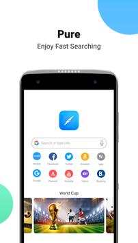 Mini Private Browser: Fast Search, Download, No Ad screenshot 1