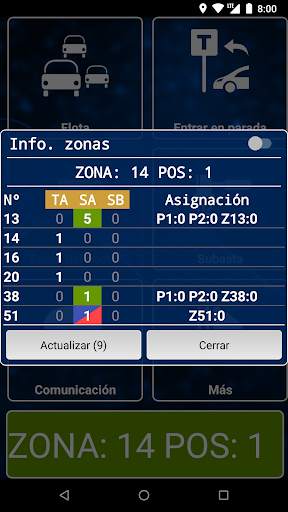 Auriga Taxi Mobile screenshot 1