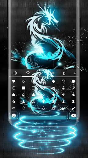 Dragon Emoji Keyboard Theme screenshot 6