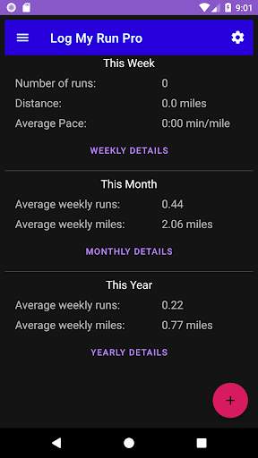 Log My Run screenshot 1