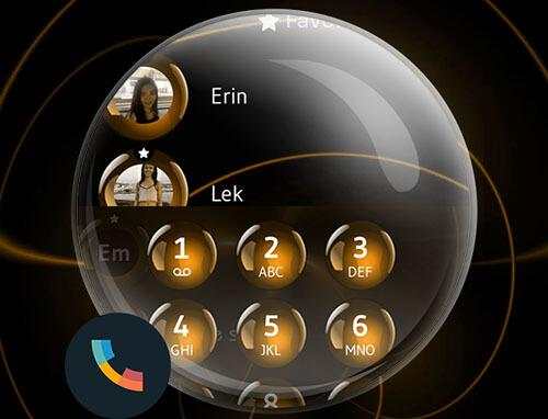 Sphere Orange Phone Theme screenshot 6