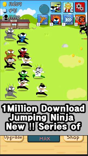 Ninja Growth - Brand new clicker game screenshot 2
