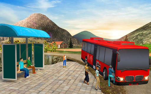 City Coach Bus Driving Simulator - Free Bus Games screenshot 4