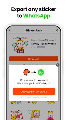 Stipop - Sticker for WhatsApp screenshot 1