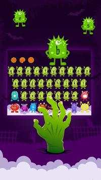 Purple Monster Keyboard Theme screenshot 2