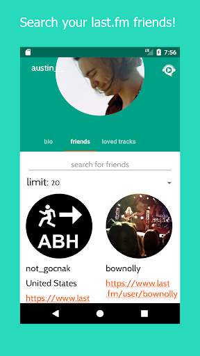 musiQ ♥ last.fm scrobbler & free music library app screenshot 5