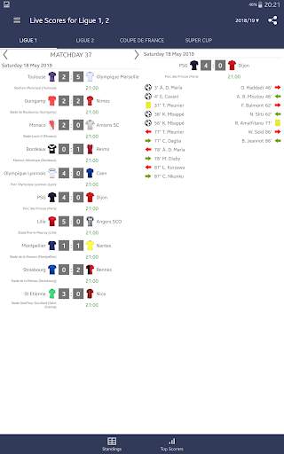 Live Scores for Ligue 1 France screenshot 15