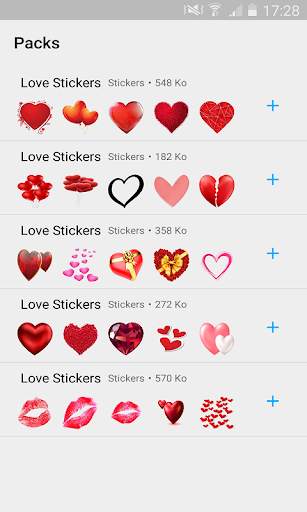 Love Stickers For WhatsApp screenshot 1