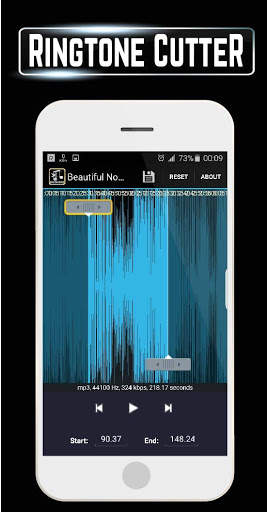 MP3 Cutter and Ringtones Maker Cut Music & Save screenshot 3