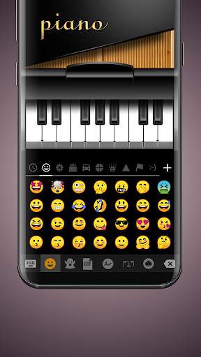 Piano Tile Emoji Keyboard Theme screenshot 2
