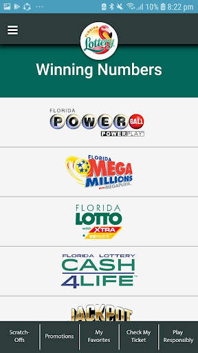 Florida Lottery Mobile Application screenshot 6