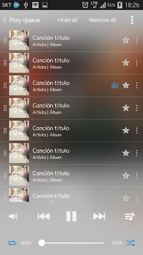 Star Music Player screenshot 3