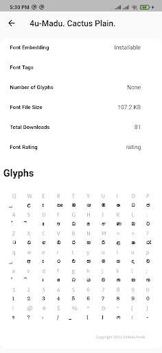 Sinhala Fonts: Download Free Sinhala Fonts screenshot 4