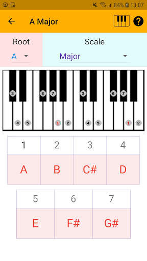 Music Scales screenshot 2