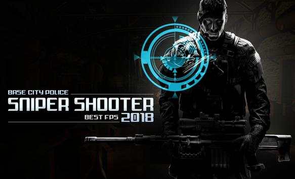 Military Base City Police Sniper 2018 screenshot 1