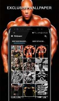Bodybuilding Fitness Gym Workout Wallpaper screenshot 2