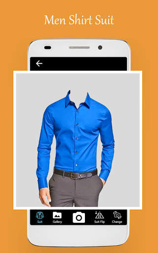 Men Formal Shirt Photo Editor screenshot 1