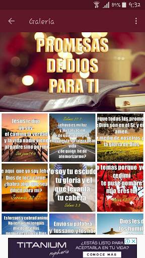 Promesas Bíblicas e Imágenes Cristianas screenshot 1