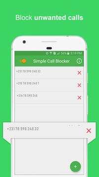 Call Blocker - Calls Blacklist for Unwanted Calls screenshot 4