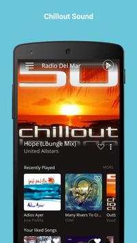 Radio del Mar – Chillout Sound DAB  Webradio screenshot 1