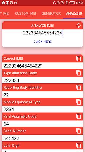 My IMEI Tool screenshot 3