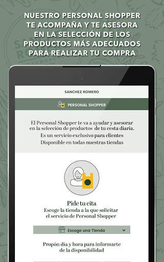 App Sanchez Romero screenshot 10