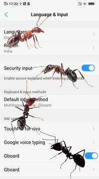 Ants on screen funny joke screenshot 4