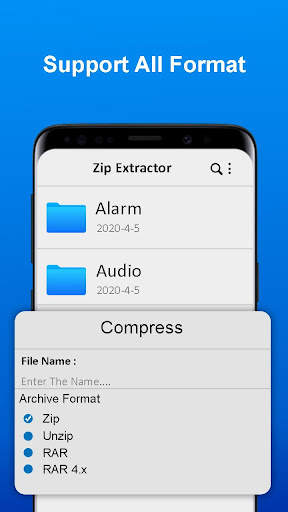 Zip Unzip File compressor | Zip Unzip File Manager स्क्रीनशॉट 2