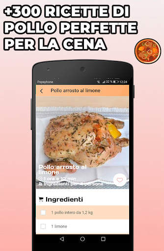 Ricette di pollo screenshot 6
