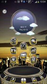 GoldAge Next Launcher 3D Theme screenshot 2