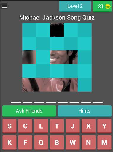 Michael Jackson Song Quiz screenshot 7