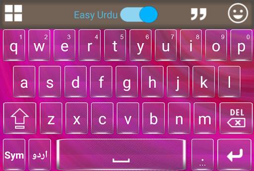 Pak Flag Easy Roman Urdu Keyboard screenshot 3