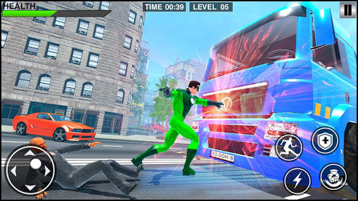 Rope Frog Hero: Rope Ninja Fighting Games screenshot 4