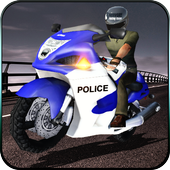 Police Bike Stunt City Driver icon