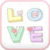 LOVE go launcher theme 1.2