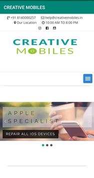 CREATIVE MOBILES 1 تصوير الشاشة