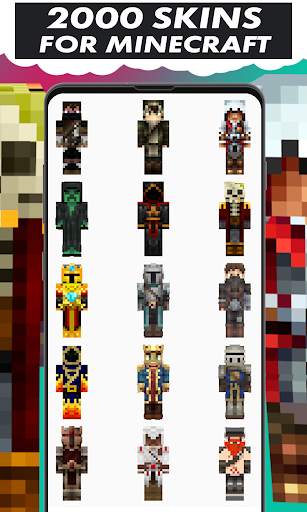 Medieval Skins 3 تصوير الشاشة
