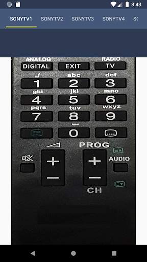 Sony TV Remote screenshot 3