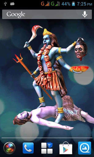 3D Maa Kali Live Wallpaper screenshot 3