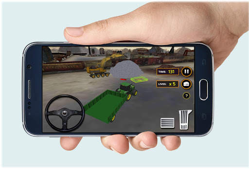 Tractor Concrete Excavator 3D screenshot 3