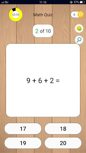 Chemistry and math quiz скриншот 6