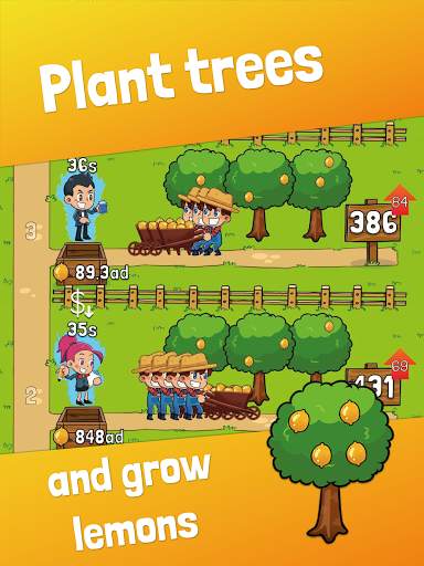 Idle Lemonade Tycoon - Кликер империи скриншот 5