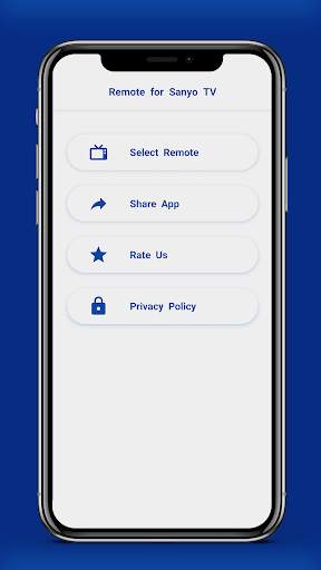 Remote for Sanyo TV screenshot 1