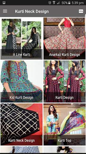 Kurti Neck Design screenshot 1