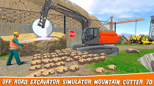 Off Road Excavator Simulator Mountain Cutter 3D screenshot 10