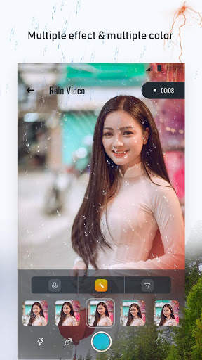 Rain Video Effect Camera скриншот 4