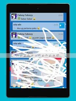 Tema dorae moon FOR BBM DUAL screenshot 2