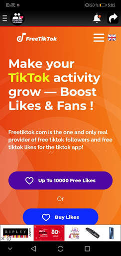 Likes, Seguidores & Vistas para Tiktok Pro screenshot 5